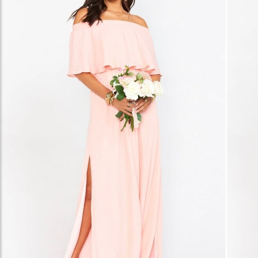 Show Me Your MuMu Hacienda Pink Maxi Dress